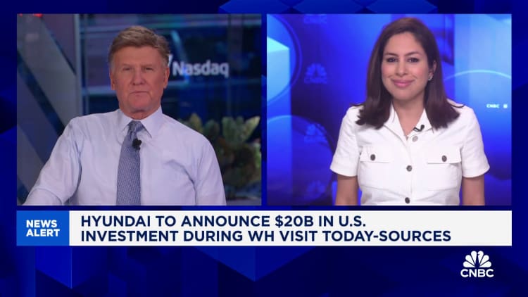 Hyundai Suid -Korea kondig $ 20 miljard aan Amerikaanse belegging aan