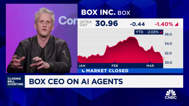 Aaron Levie, uitvoerende hoof van Box.
