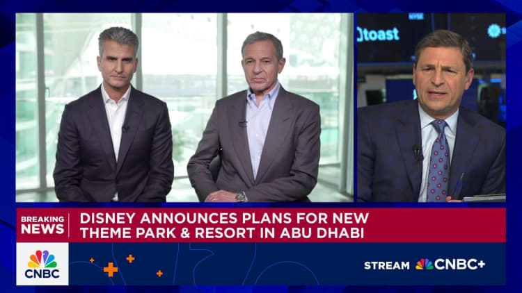 Disney CEO Bob Iiger op New Abu Dhabi -temapark: 'n belangrike geleentheid vir die onderneming