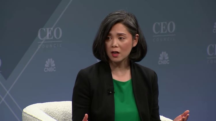 Joanne Hsu, direkteur van die ondersoek van die verbruiker van Michigan oor tariewe en ekonomiese onsekerhede