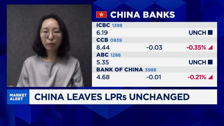 Reële rentekoers in China bly hoog: ontleder