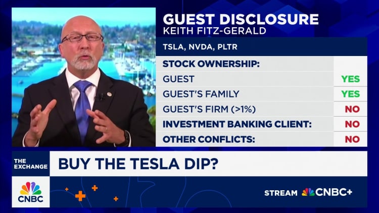 Keith Fitz Gailard, Fitz-Glad Group, sê dat Tesla 'n motoronderneming noem