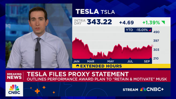Tesla stel nuwe vergoedingsplan voor vir Elon Musk om sy stemreg uit te brei