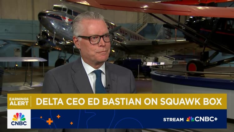 Ed Bastian, uitvoerende hoof van Delta Air Lines: