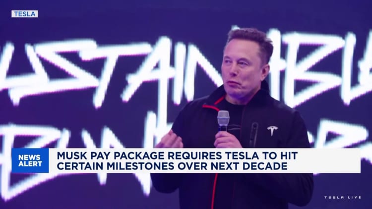 Sleutelmylpale agter Elon Musk se $1 triljoen vergoedingspakket