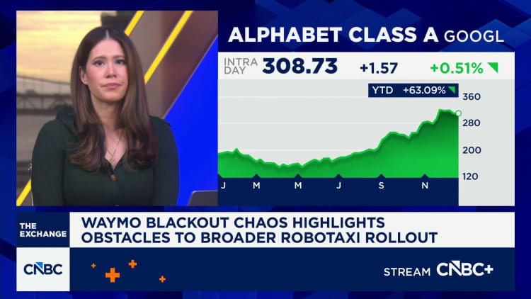 Waymo-diens is herstel nadat fout probleme in San Francisco veroorsaak het