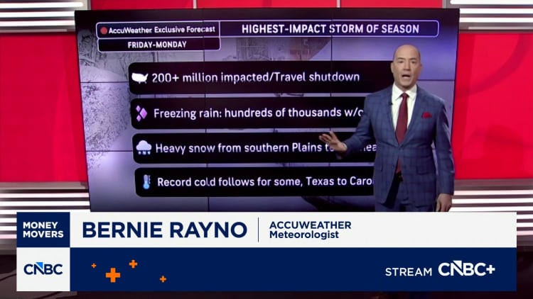 Winterstorm kan meer as 200 miljoen Amerikaners beïnvloed