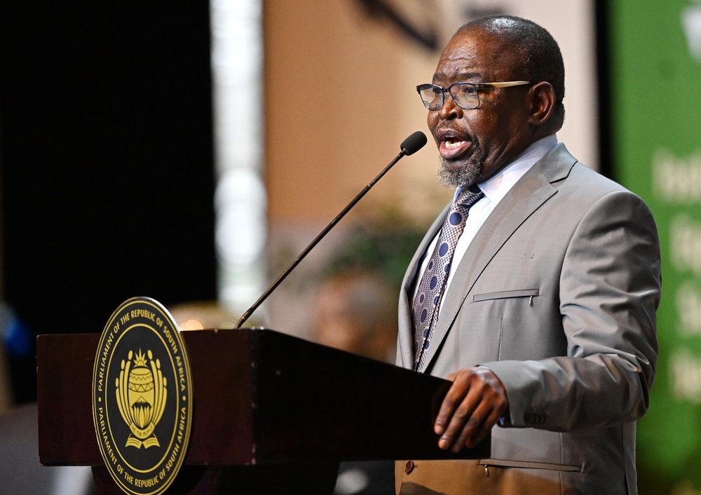 Finance Minister Enoch Godongwana delivers 2026 budget