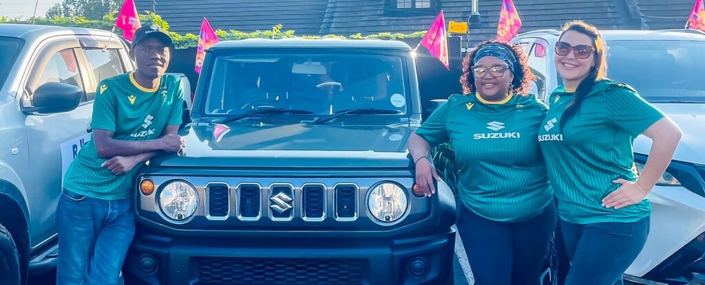 Suzuki dring aan op Rally to Read en Million Comforts-ondersteuning