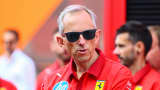 Benedetto Vigna, uitvoerende hoof van Ferrari, in die padstal voor die F1 Italiaanse Grand Prix op 7 September 2025 in Monza, Italië.