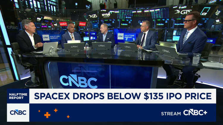SpaceX daal onder IPO-prys: Wat is volgende vir beleggers