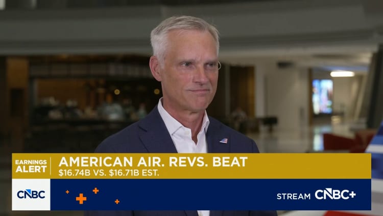 Robert Isom, uitvoerende hoof van American Airlines, oor Q2-resultate: Ons is baie goed opgestel vir 2027